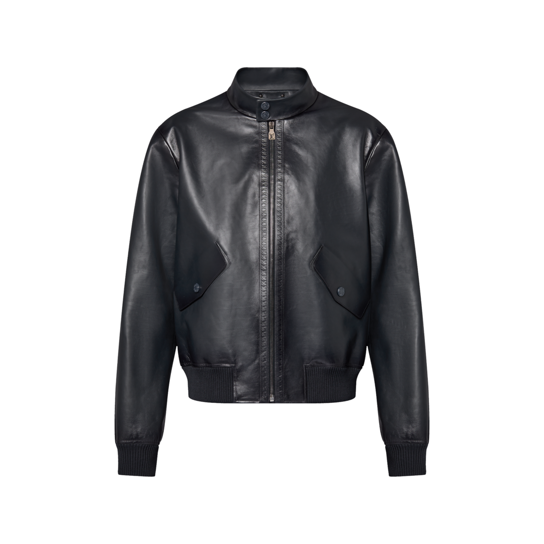 Jaqueta Harrington de Couro - Para Ele | LOUIS VUITTON ®